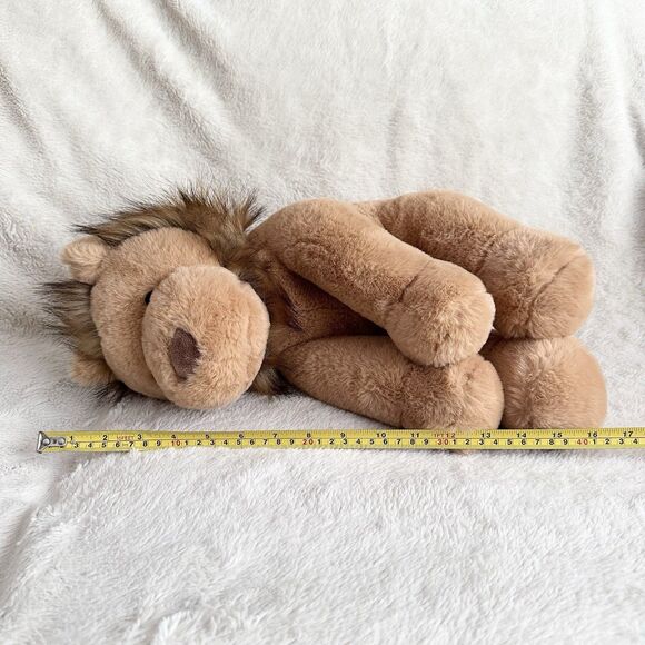 Animal Adventure Brown Lion Plush 2021 Soft Fur 18" Stuffed Target Baby - Picture 7 of 7